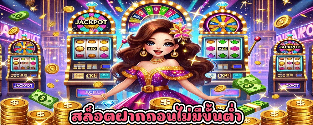 สล็อตฝากถอนไม่มีขั้นต่ำ